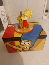 Coalport Characters The Simpsons Yellow Girl Blues Figurine Lisa 2005 boxed 