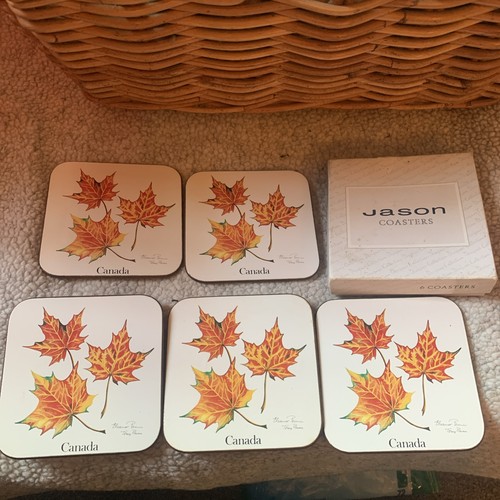 Jason coasters cork - coasters, maple
