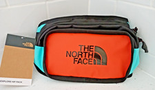 BNWT The North Face Explore Hip Pack Sling Bum Bag Orange Blue Black Festival