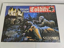 Vintage Escape From Colditz Board Game Complete 