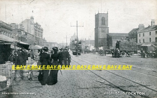 High street stockton trams - high,