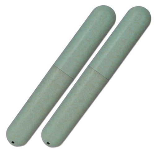 Eco wheat straw toothbrush - straw,