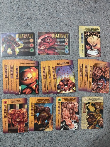 Marvel overpower cards lot - overpower,