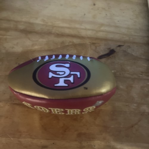 49ers football bean bag - football,