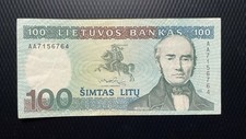 Lithuania Banknote 100 LITU
