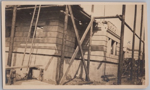 1928 photo concrete block - photo,