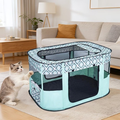 Foldable pet playpen portable - foldable,