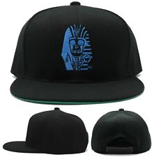 Last Kings New Death Face Logo Pharaoh King Tut Black Blue Era Snapback Hat Cap
