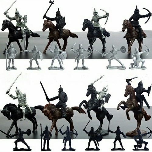 28pc set medieval knights - 28pc/set,