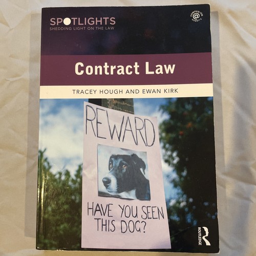 Spotlights contract law book - contract,