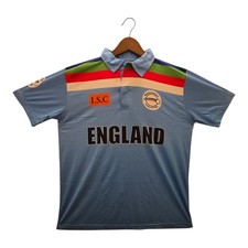 ENGLAND WORLD CUP 1992 CRICKET RETRO REMAKE T SHIRT ADULT XL UK STOCK