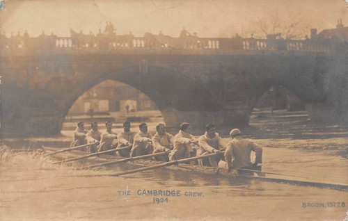 Postcard cambridge boat - ,