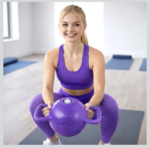 Water filled kettlebell - water,