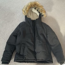 Boys Fleece linedBlack Jacket