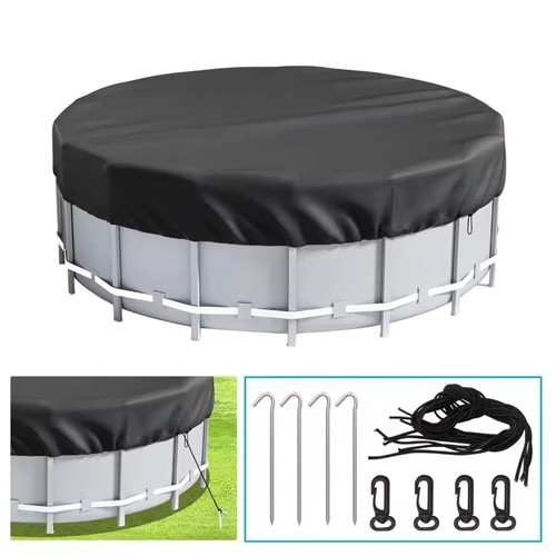 10ft round pool cover solar - round,