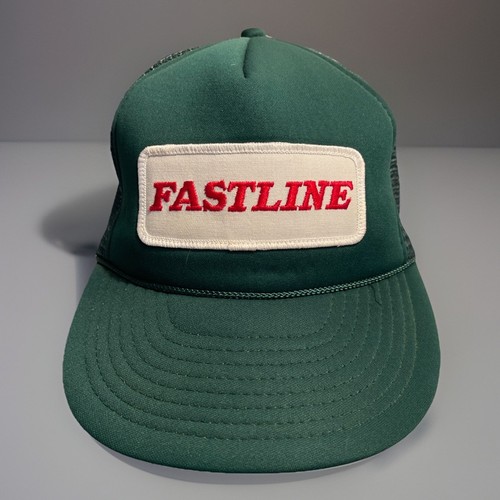 Vintage fastline farmers cap - farmers,