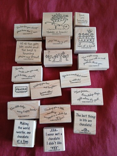 Large bundle wooden rubber - large,