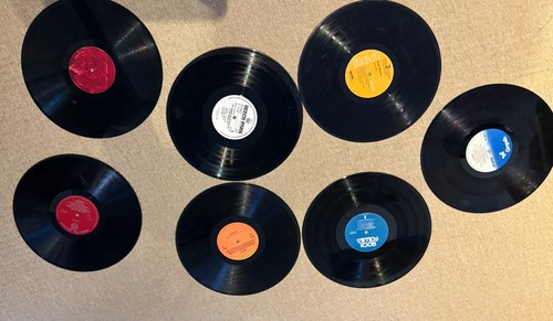 Job lot vinyl records for