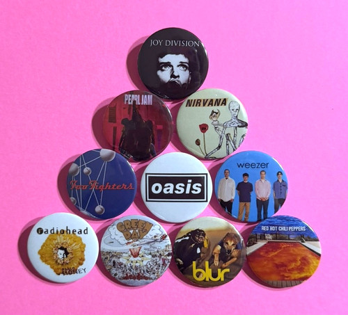 Alternative music button - alternative, 1.25"