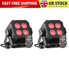 2PCS 4x15W RGBW LED Par Stage