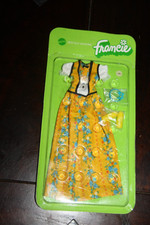 Vintage 1972 Barbie Francie Pretty Frilly NRFB, NRFC #3366