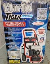 Clarke Tiger 3000B 6.5HP Petrol Pressure Washer 200 Bar (2900 psi) 7320212