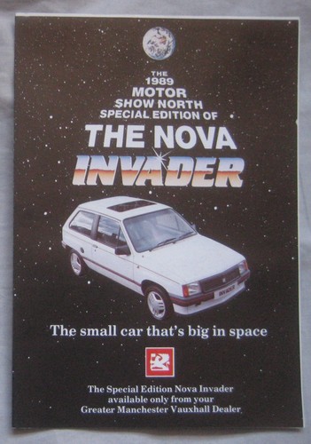 1989 vauxhall nova invader - vauxhall,