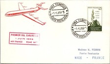 Italy 1969 FFC - Air France