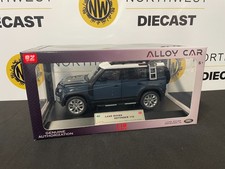 QY MODELS Q1002A 1:18 SCALE LAND ROVER DEFENDER 110 BLUE