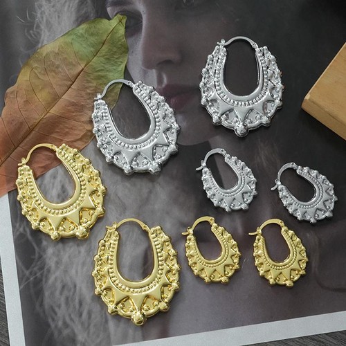 18k gold plated gypsy style - gold,