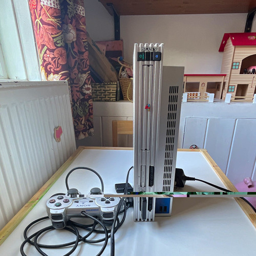 Sony playstation ps2 - sony, silver