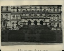 1928 Press Photo Stone steps