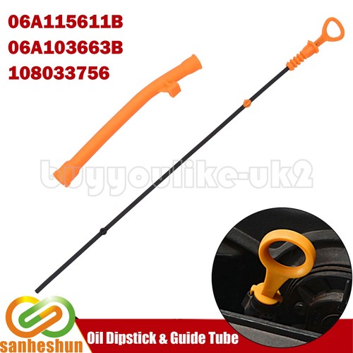 Engine oil dipstick guide - engine, &