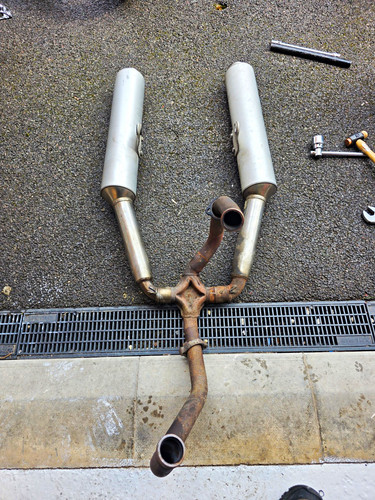 Ducati st2 944 - full, exhaust