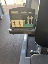 ISO lever shoulder press machine - Plate Loaded