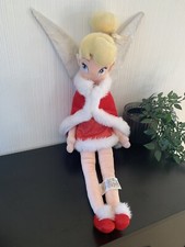 Disney Tinkerbell Plush Doll Red Dress And Cape