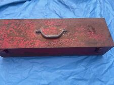 Genuine Snap-on Vintage Carry Tool Box. For Restoration Project. KRA-112. Snapon
