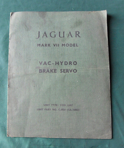 Jaguar mkvii brake servo - jaguar,