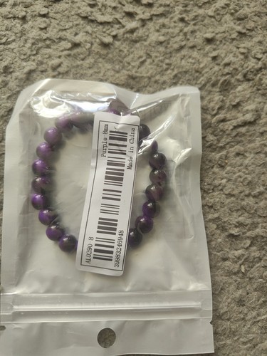 Natural sugilite beads - sugilite,