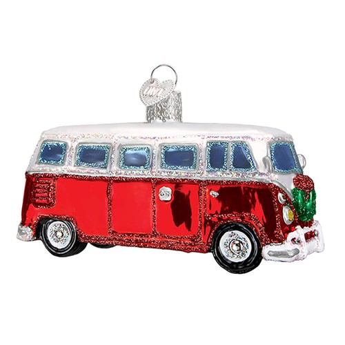 Old world christmas camper - old,