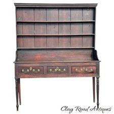 Antique welsh dresser cabinet