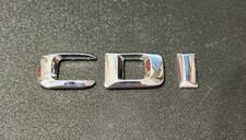 MERCEDES CDI - CAR BADGE /