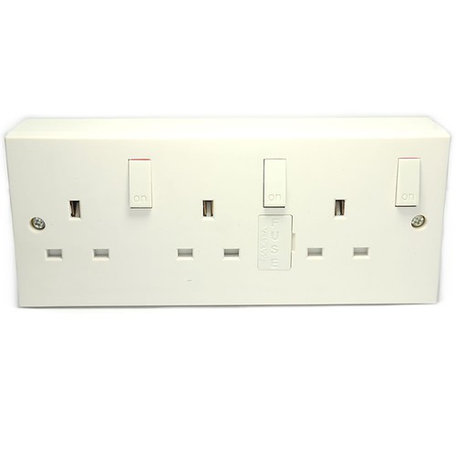 Gang wall sockets - sockets, with