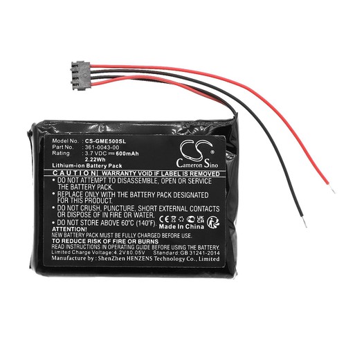 Battery for garmin edge - garmin, 500