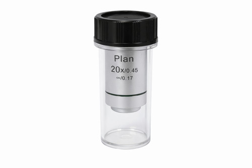 Microscope objective plan - x, 20