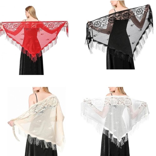 Lace wrap for prayer mantilla - wrap,