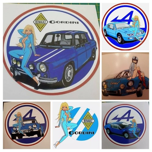 Alpine renault gordini - alpine, pin-up