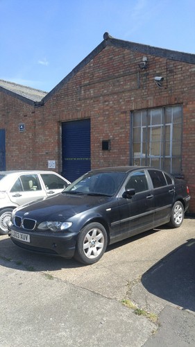 2003 bmw e46 318i black - black, se
