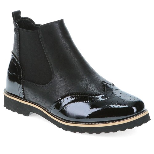 Pavers wide fit brogue ankle - wide-fit,