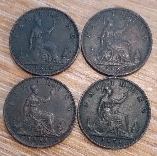Victoria farthing 1860 1901 - victoria, 1860-1901